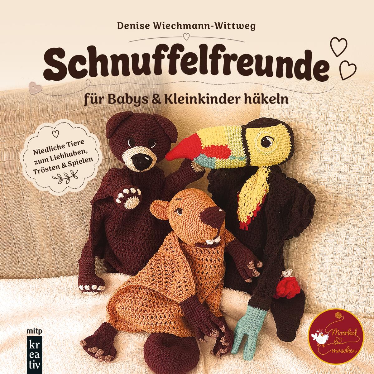 Artikelbild 1 des Artikels “Schnuffelfreunde für Babys & Kleinkinder häkeln “