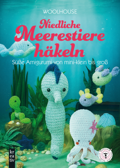 Niedliche Meerestiere häkeln 