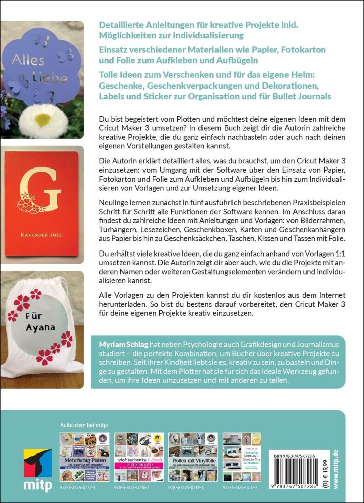 Artikelbild 2 des Artikels “Plotten mit dem Cricut Maker 3 “