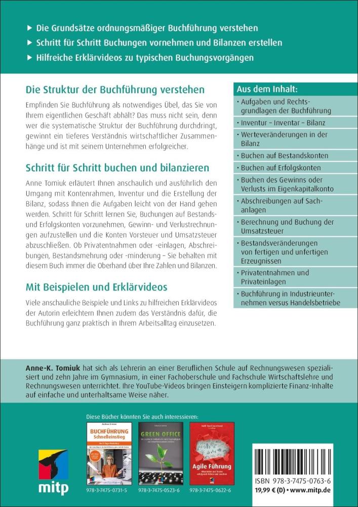 Artikelbild 2 des Artikels “Buchführung und Bilanzierung – einfach und fundiert “