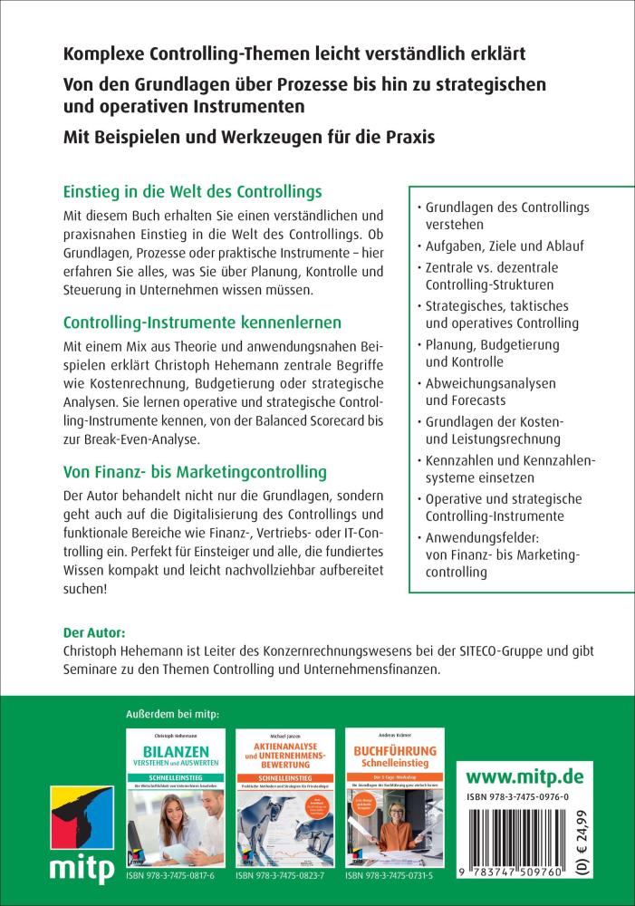 Artikelbild 2 des Artikels “Controlling - Der schnelle Einstieg “