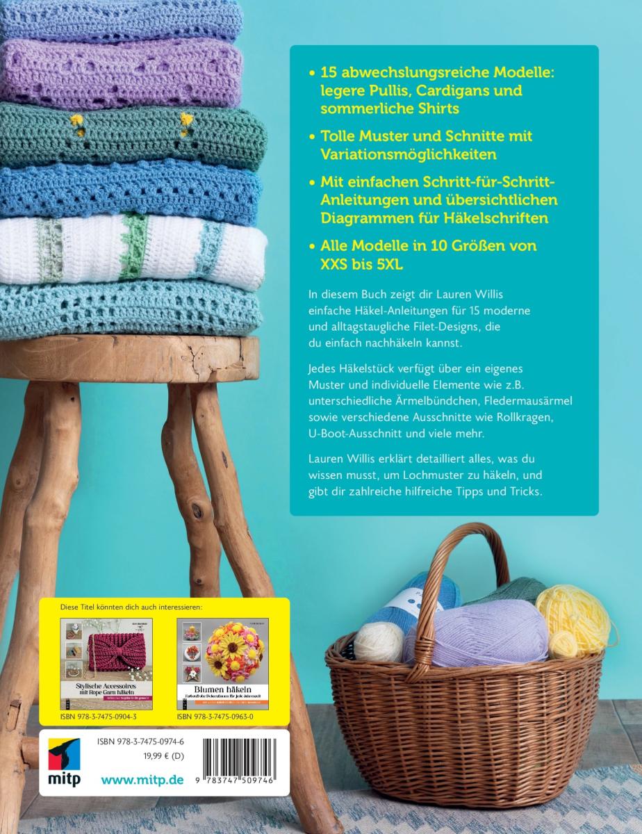 Artikelbild 2 des Artikels “Moderne Pullover & Co. mit Lochmuster häkeln “