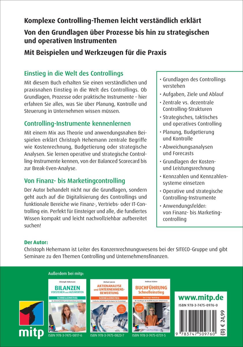 Artikelbild 2 des Artikels “Controlling - Der schnelle Einstieg “
