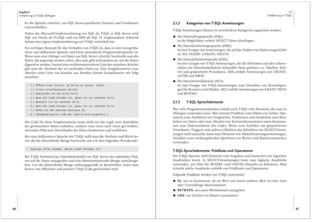 Artikelbild 3 des Artikels “T-SQL-Abfragen für Microsoft SQL-Server 2022 “