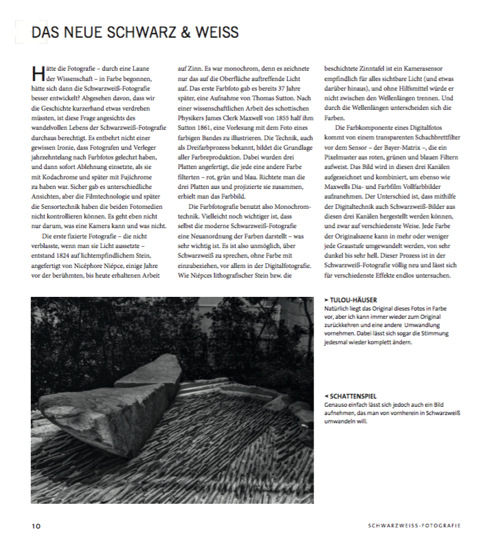 Artikelbild 3 des Artikels “Schwarzweiß-Fotografie “