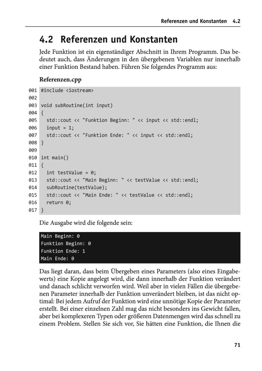Artikelbild 3 des Artikels “C++ Schnelleinstieg “