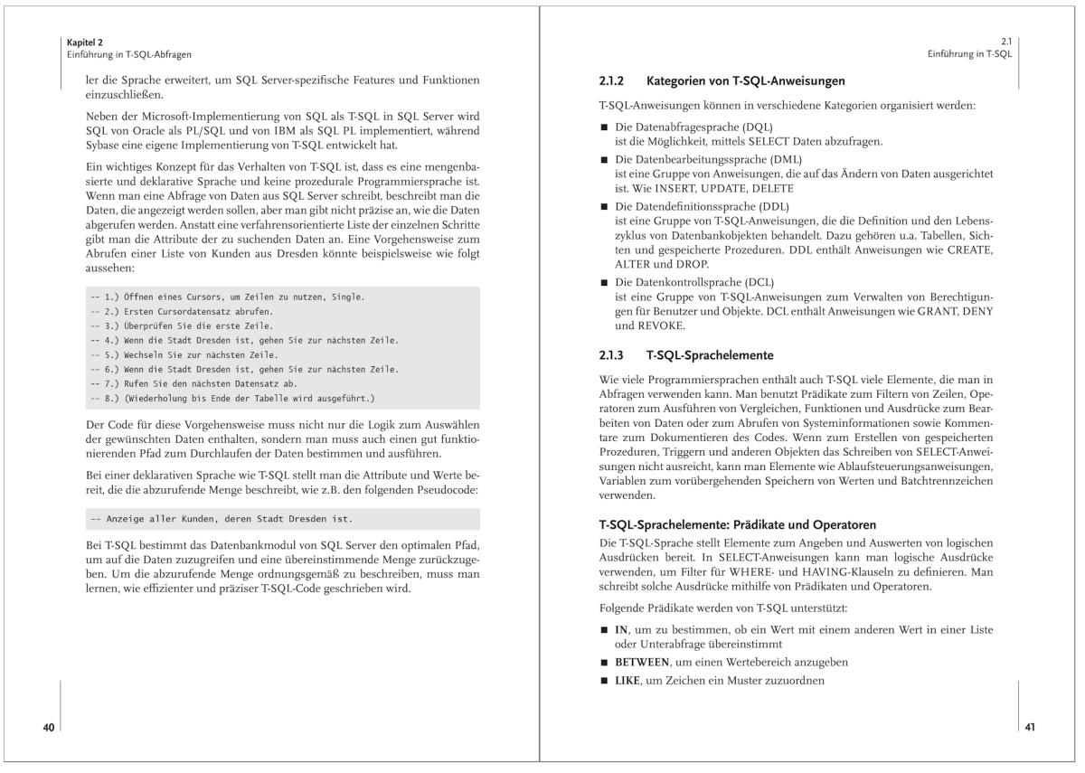 Artikelbild 3 des Artikels “T-SQL-Abfragen für Microsoft SQL-Server 2022 “
