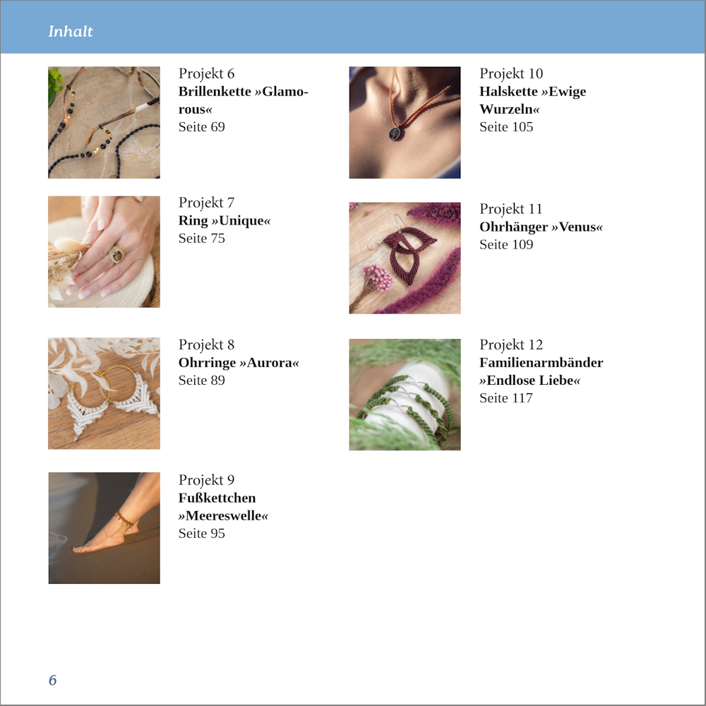 Artikelbild 4 des Artikels “Kunstvoller Makramee-Schmuck “