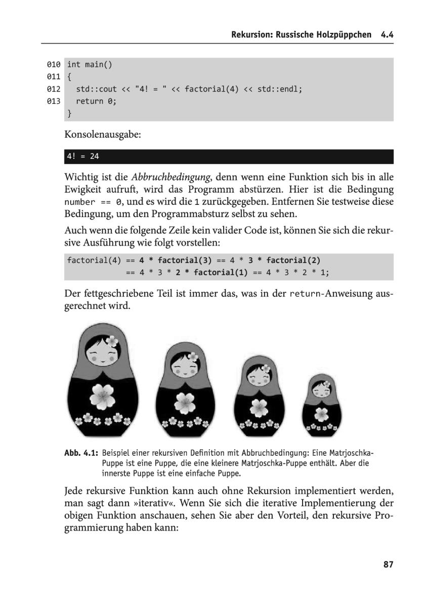 Artikelbild 4 des Artikels “C++ Schnelleinstieg “