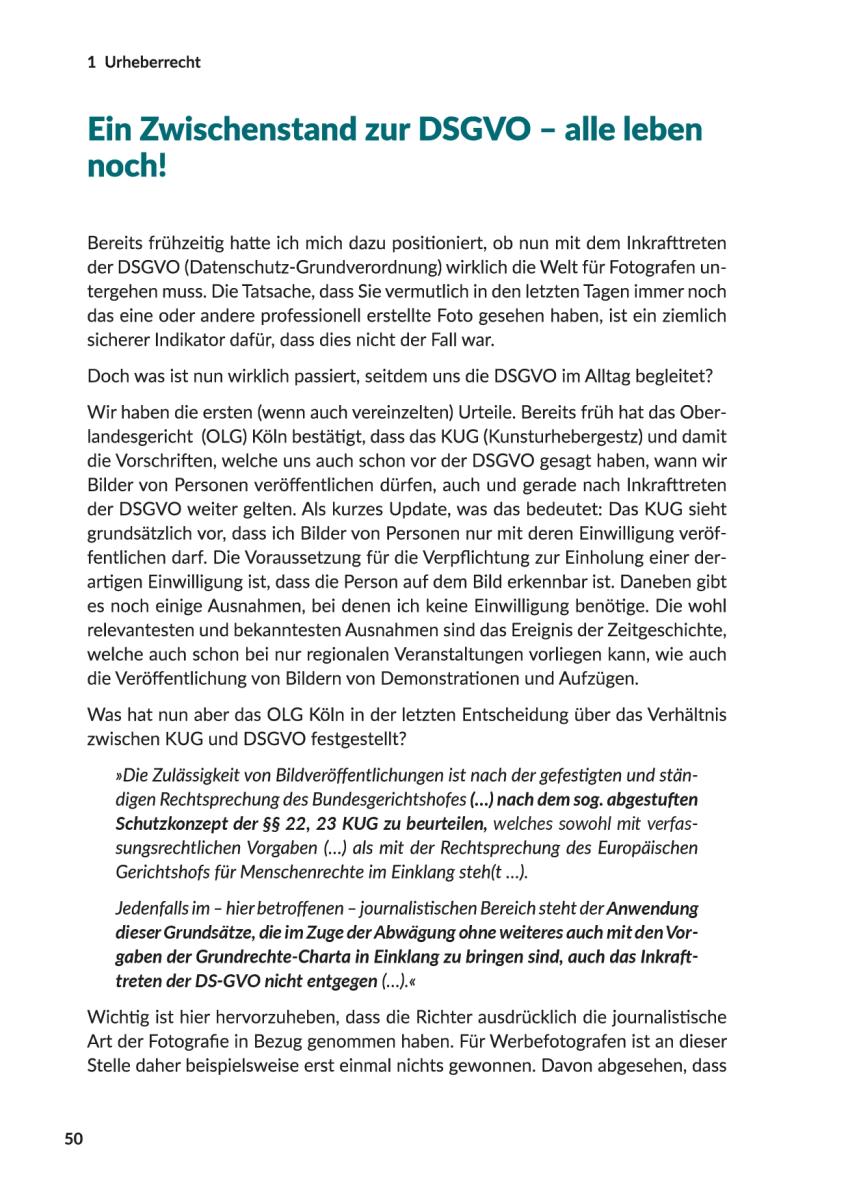 Artikelbild 4 des Artikels “Fotografie und Recht im Fokus “