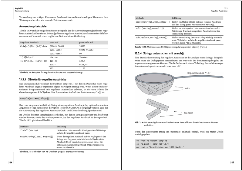 Artikelbild 4 des Artikels “Python 3 - Lernen und professionell anwenden “