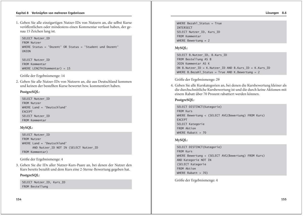 Artikelbild 5 des Artikels “SQL Schnelleinstieg “
