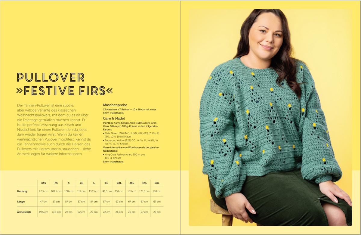 Artikelbild 5 des Artikels “Moderne Pullover & Co. mit Lochmuster häkeln “