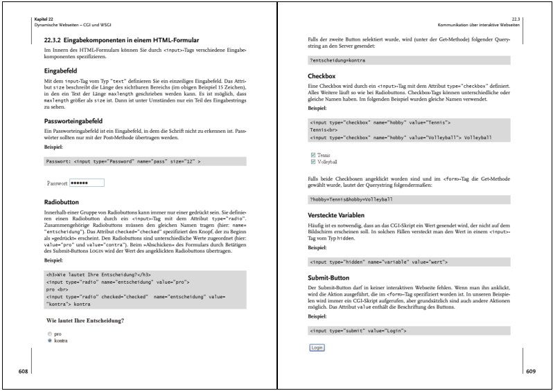 Artikelbild 5 des Artikels “Python 3 - Lernen und professionell anwenden “