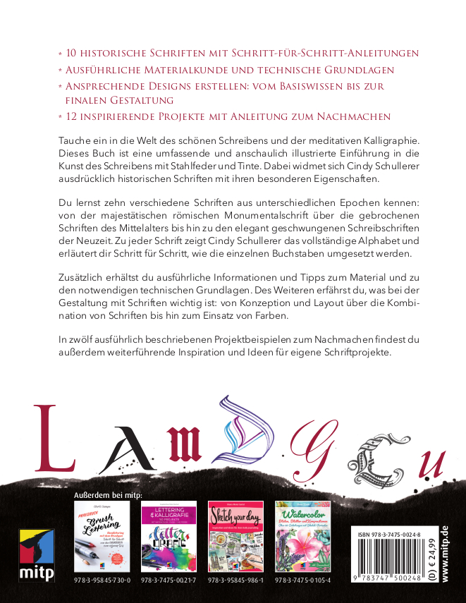 Artikelbild 6 des Artikels “Praxisbuch Kalligraphie: Historische Schriften “