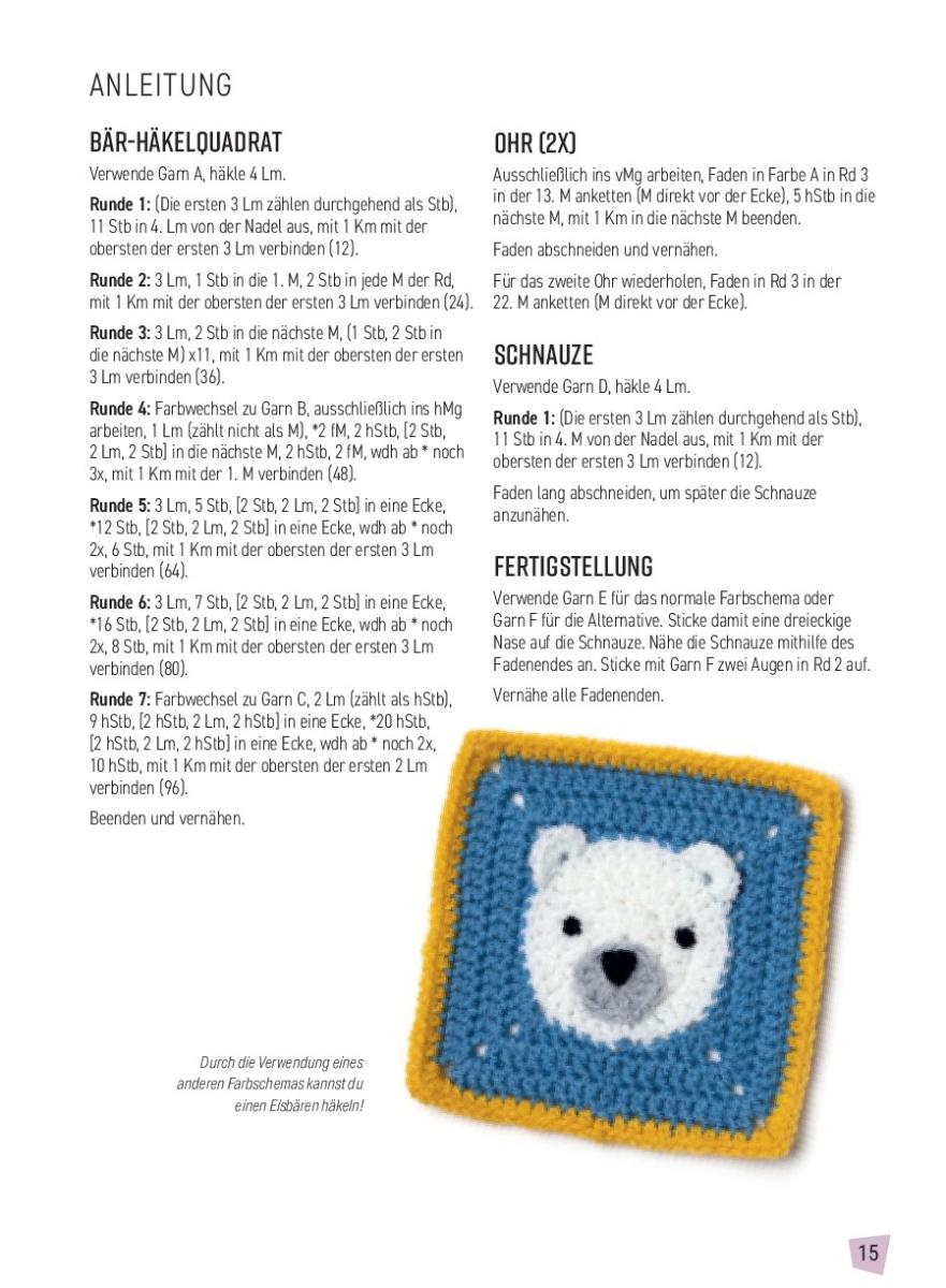 Artikelbild 6 des Artikels “Amigurumi Granny Squares “