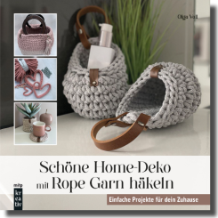 Schöne Home-Deko mit Rope Garn häkeln 